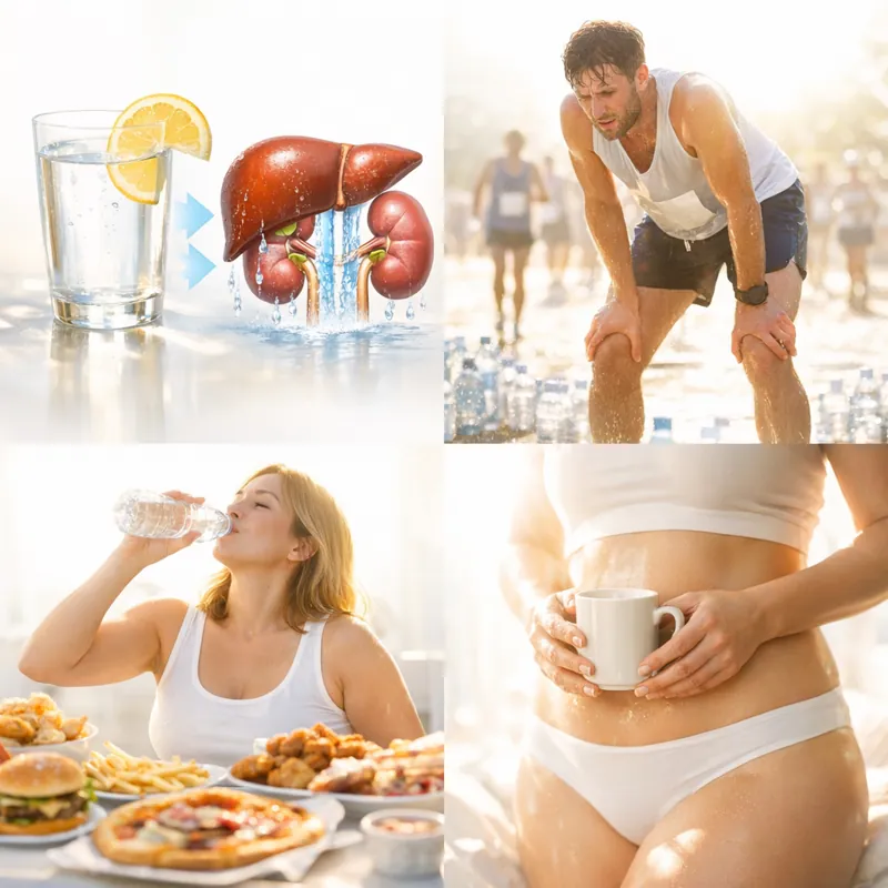 Вода и похудение: научный взгляд на роль гидратации в снижении веса