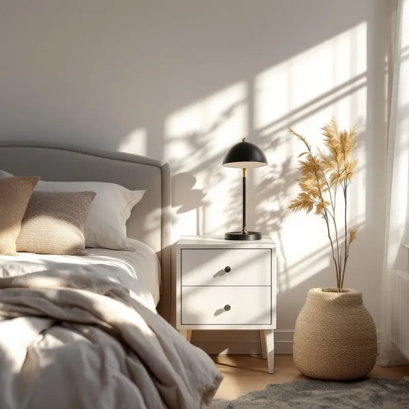 Значение правильной высоты прикроватной тумбочки