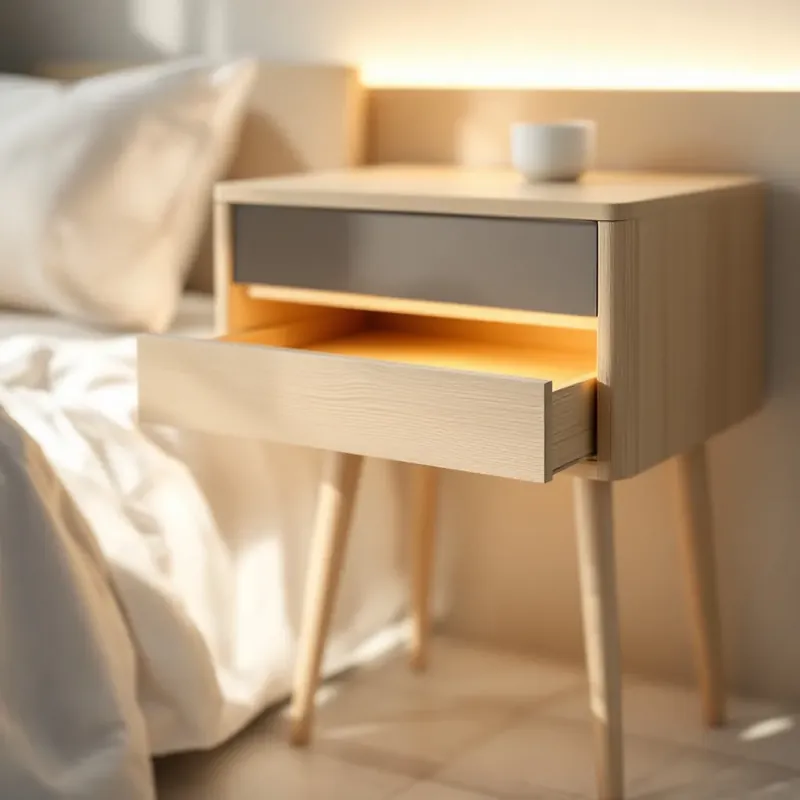 Значение правильной высоты прикроватной тумбочки