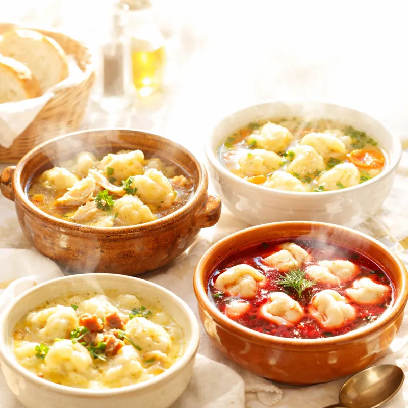 Загадки и техники европейских супов с клецками