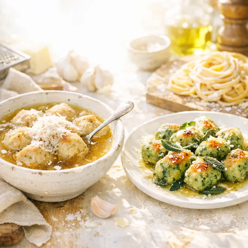 Загадки и техники европейских супов с клецками