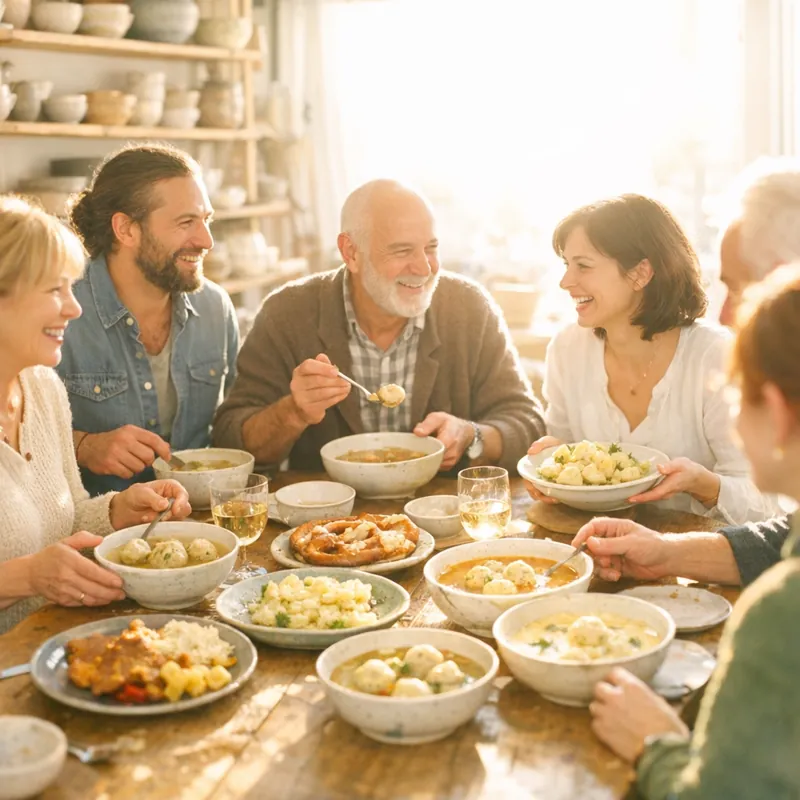 Загадки и техники европейских супов с клецками