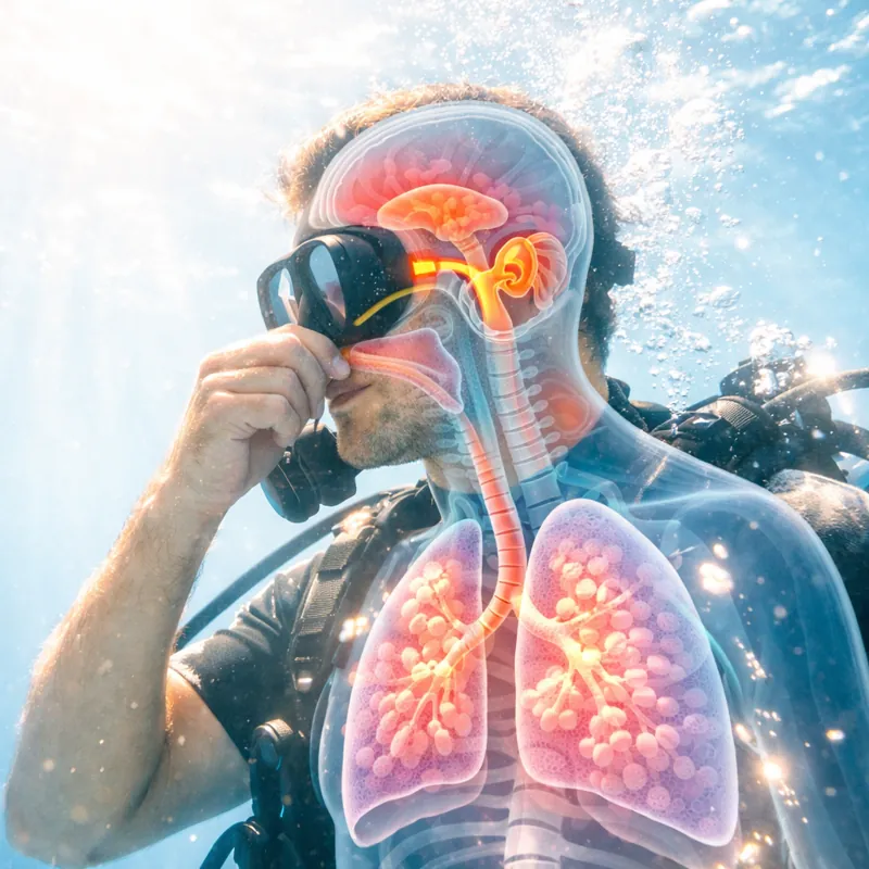 Зубная боль на глубине и в небе: физика скрытых травм