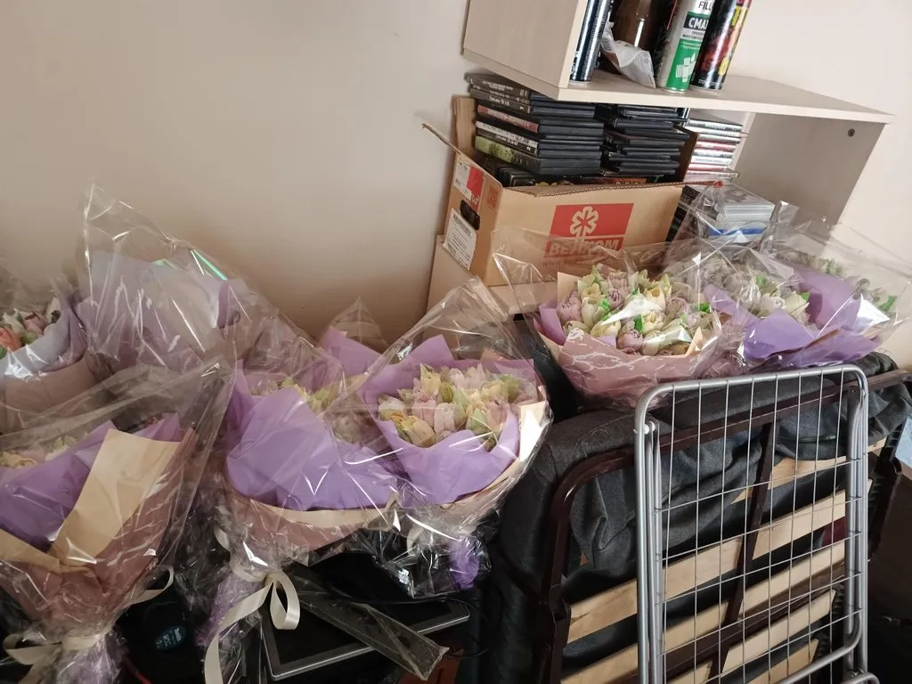 Зефирные букеты и композиции