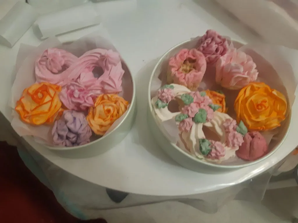 Зефирные букеты и композиции