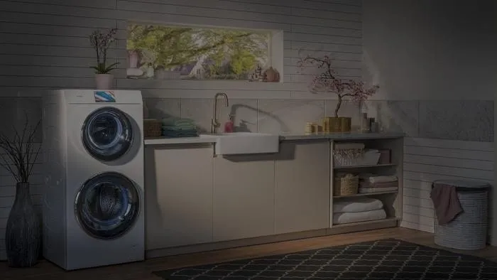 Двухэтажная стиральная машина Haier Duo Dry