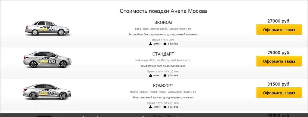 Железнодорожные билеты на юг