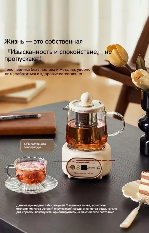 Электрический чайник Дяньшуйцзинцзи для заваривания чая, травяных и витаминных напитков, глинтвейнов