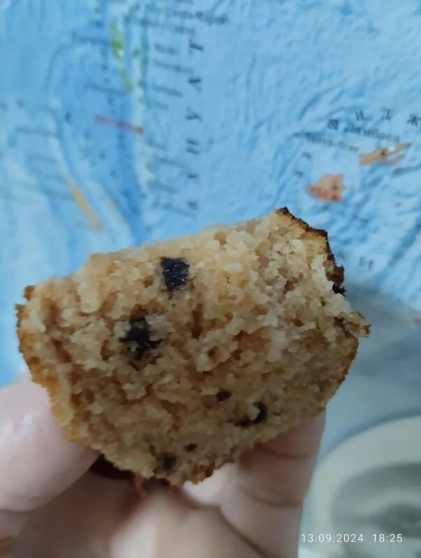 Постные маффины на фруктовом пюре