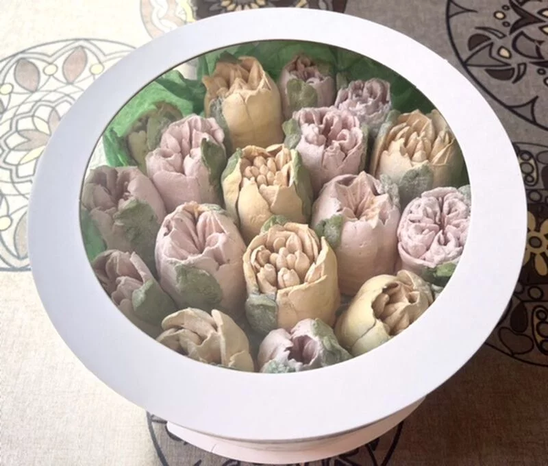 Зефирные букеты и композиции