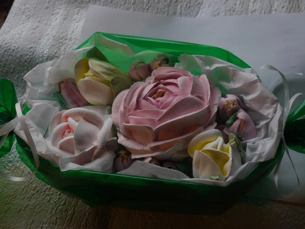 Зефирные букеты и композиции