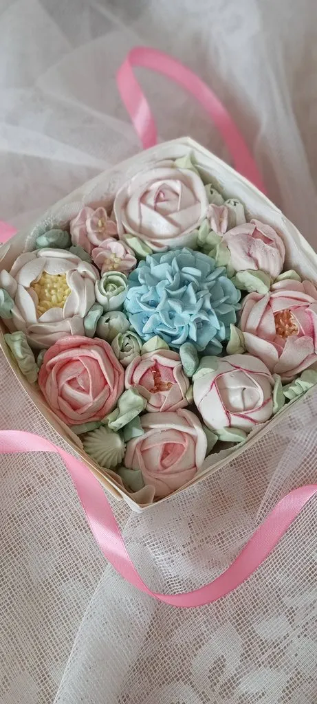 Зефирные букеты и композиции