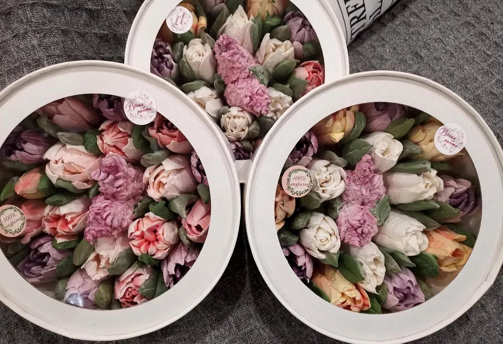 Зефирные букеты и композиции