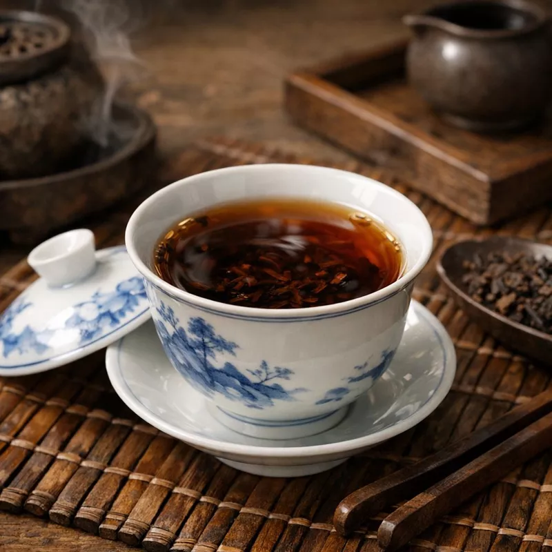 Пуэр — настоящий черный чай из Китая