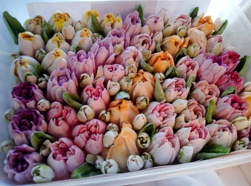 Зефирные букеты и композиции