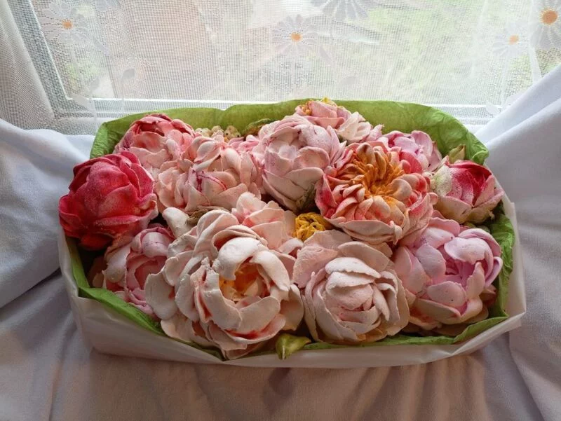 Зефирные букеты и композиции