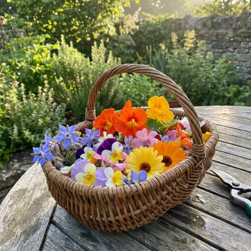 Цветочная кулинария