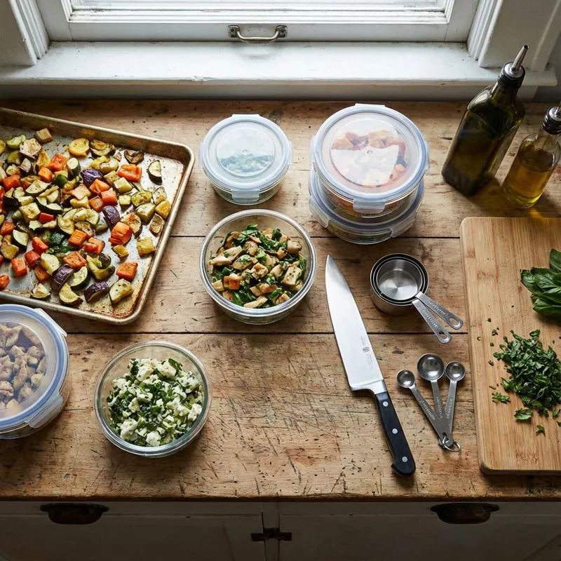 Meal Prep для занятых: готовим за воскресенье на всю неделю