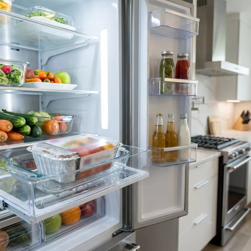 Замораживание готовой еды, хранение готовой еды в холодильнике