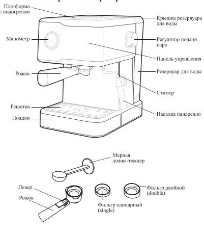 Кофеварка Kitfort КТ-7124