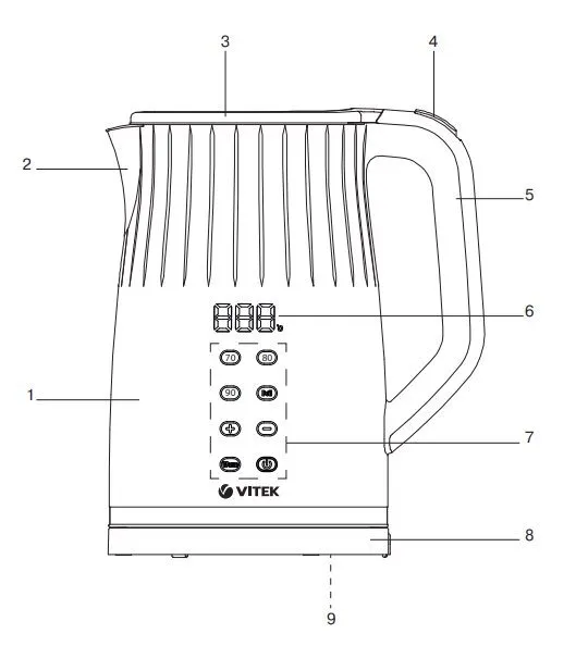 Чайник Vitek VT-8826