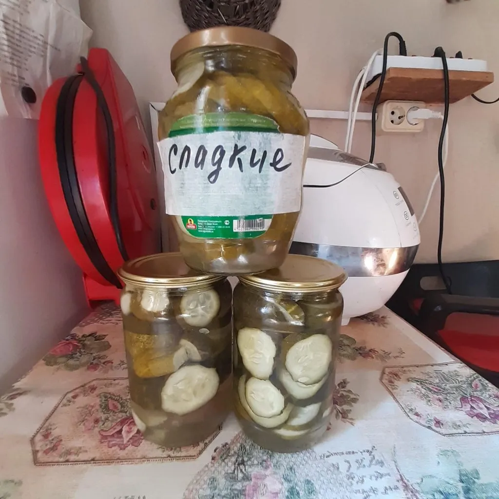 Сладкие огурчики