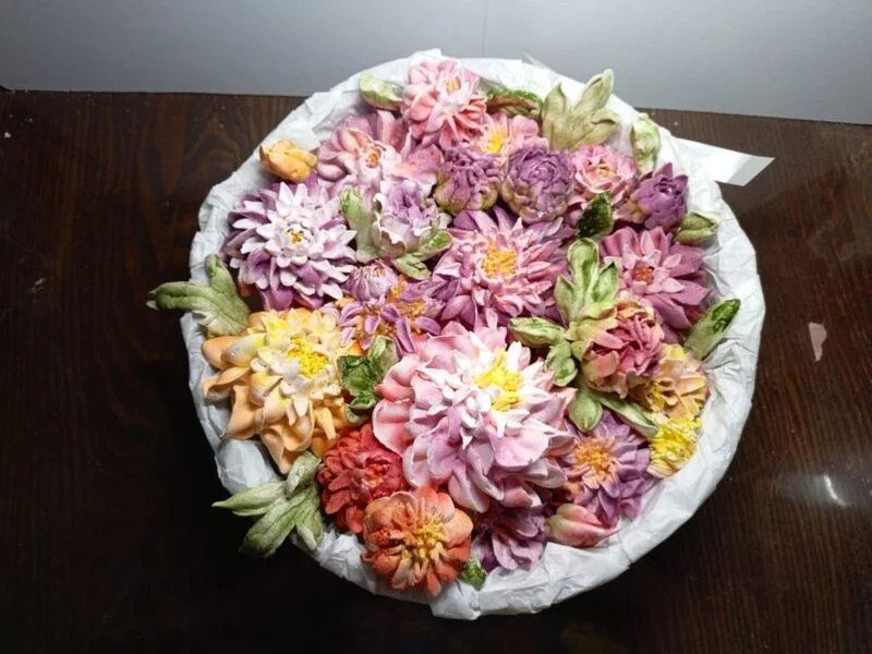 Зефирные букеты и композиции