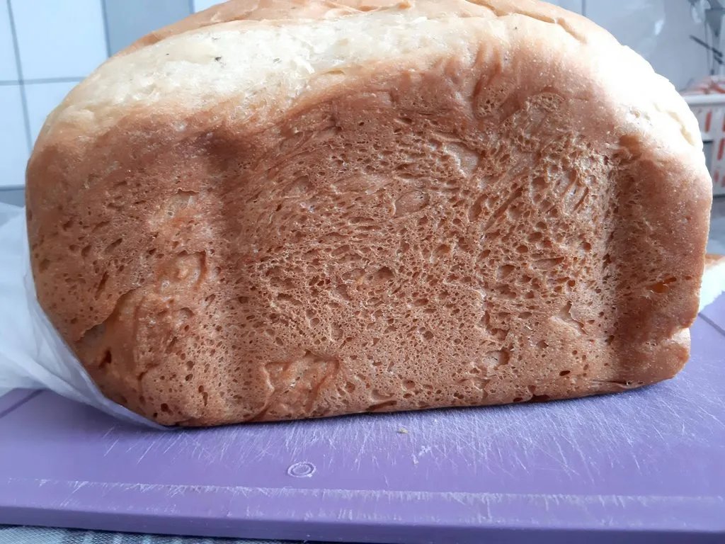 Итальянский хлеб в хлебопечке