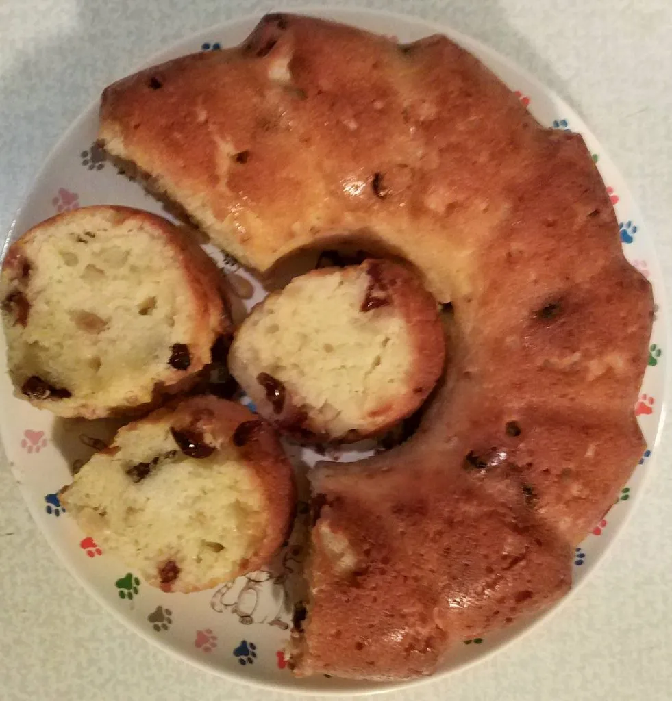 Шарлотка с манкой и творогом (без муки)