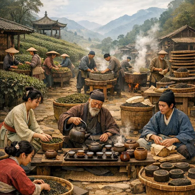 Пуэр — настоящий черный чай из Китая