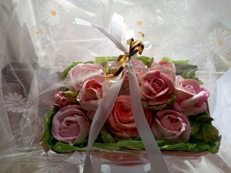 Зефирные букеты и композиции