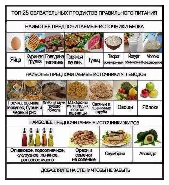 Кулинарная инфографика
