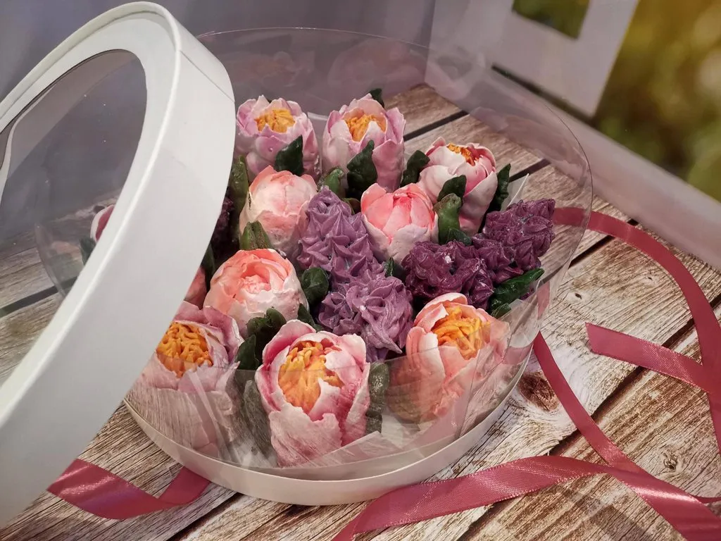 Зефирные букеты и композиции