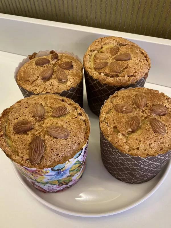 Кулич по рецепту пасхальной итальянской коломбы