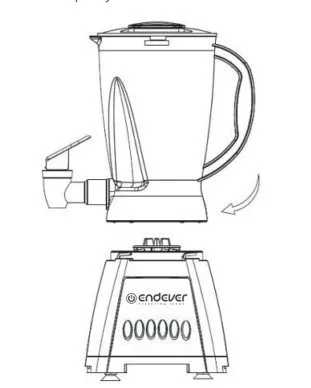 Блендер настольный Endever SIGMA-012