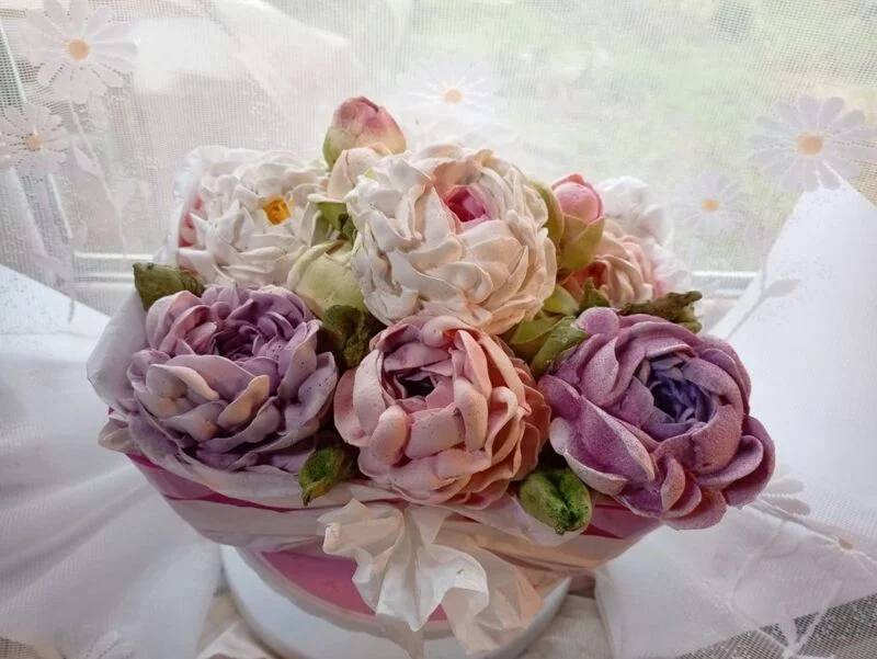 Зефирные букеты и композиции