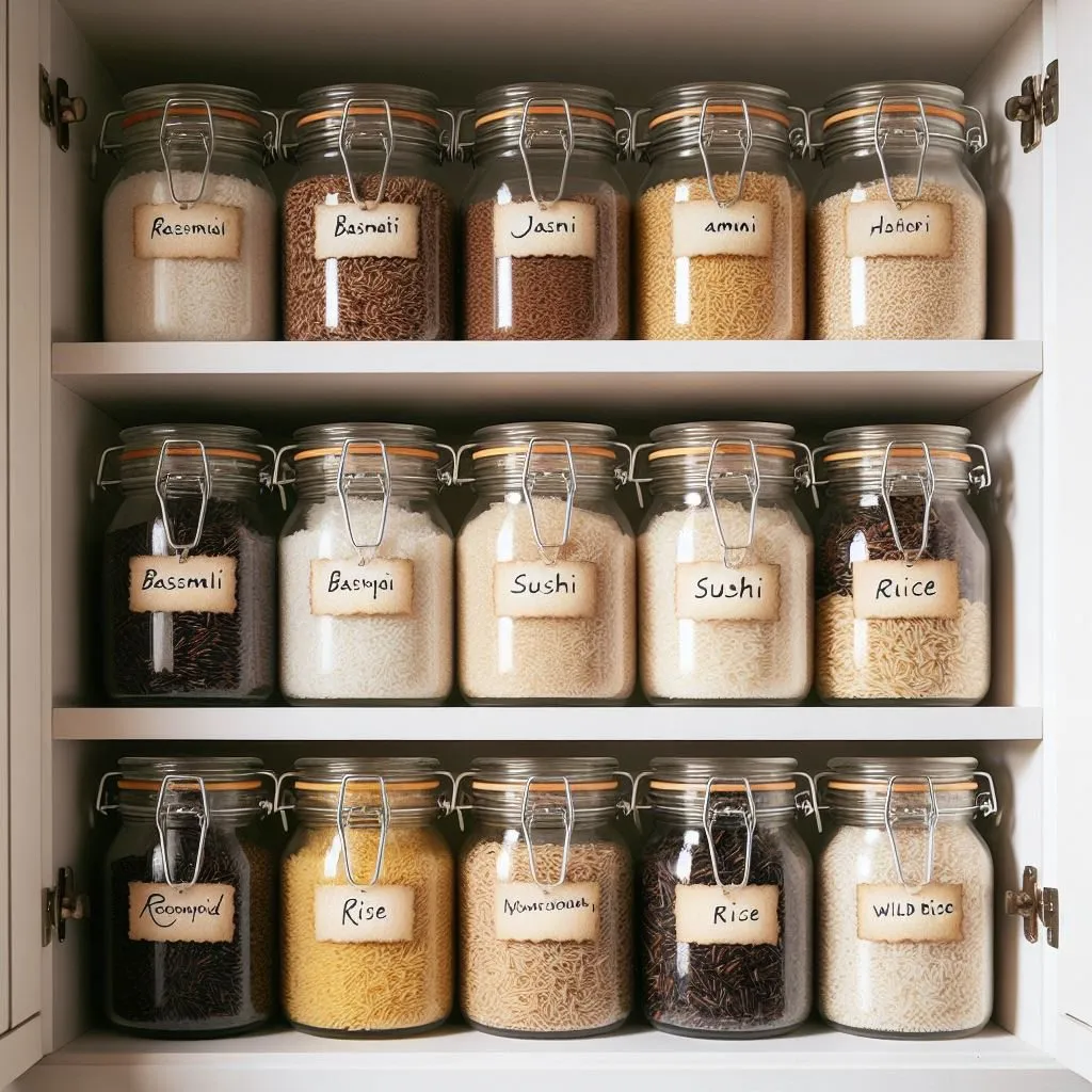 Рис - натуральное решение для предотвращения плесени в шкафу