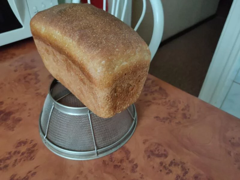 Кустарный хлеб без замеса