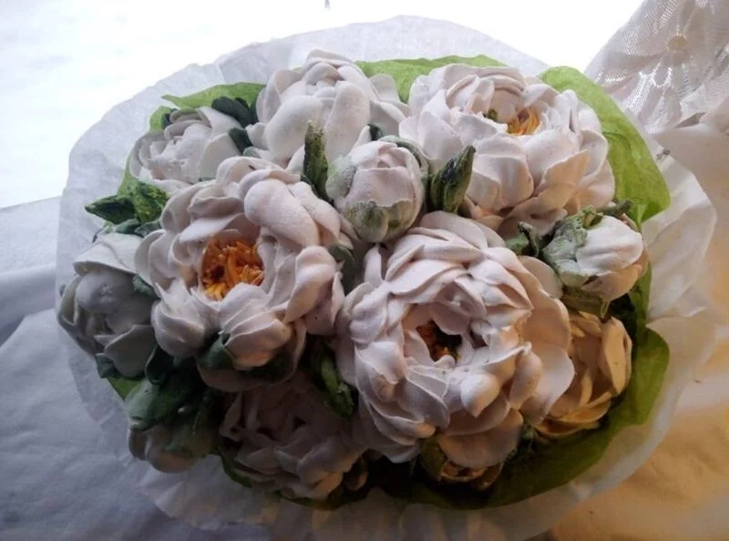 Зефирные букеты и композиции