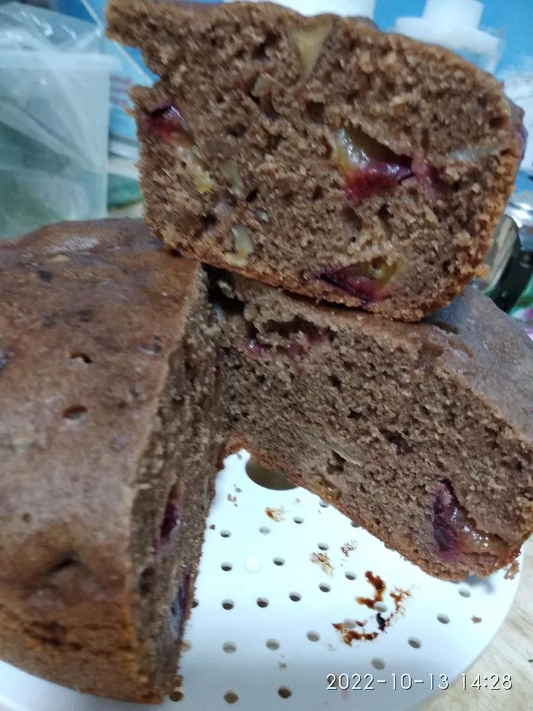 Яблочный пирог на ржаной муке