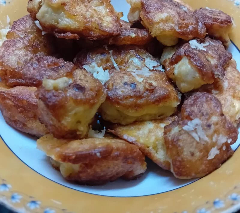 Цветная капуста в сырно-горчичном кляре
