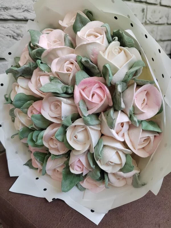 Зефирные букеты и композиции