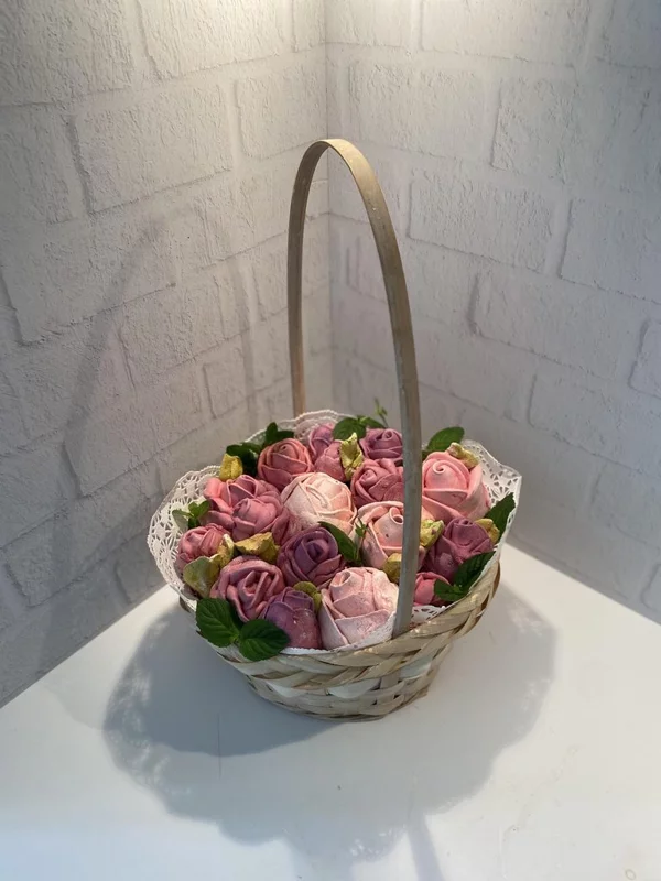 Зефирные букеты и композиции