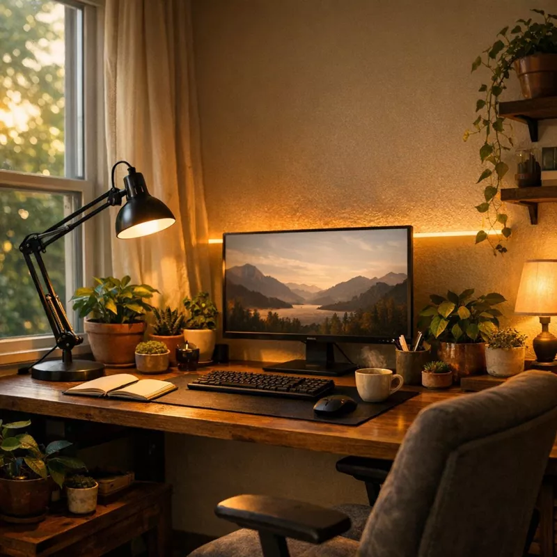 Кабинет-капсула: работа из дома красиво и функционально