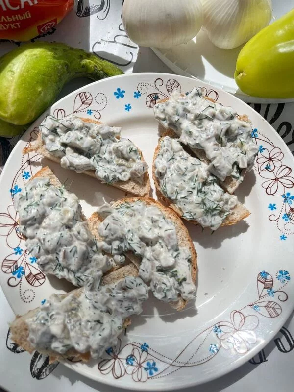 Закуска или салат из баклажанов
