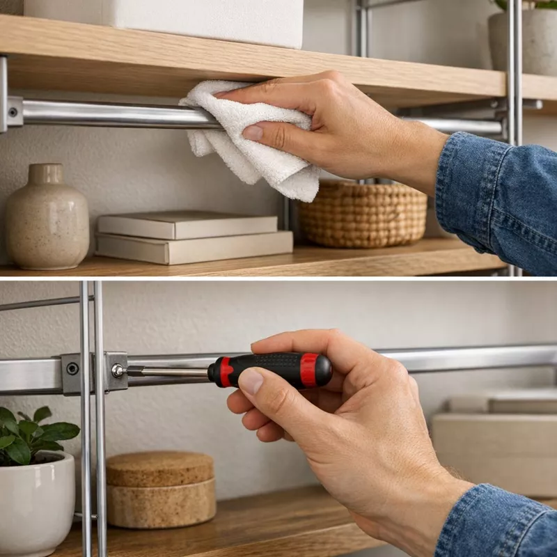 Гибкие системы хранения: модульные полки и передвижные тележки