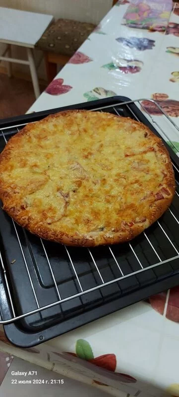 Тесто для пиццы (мой вариант)