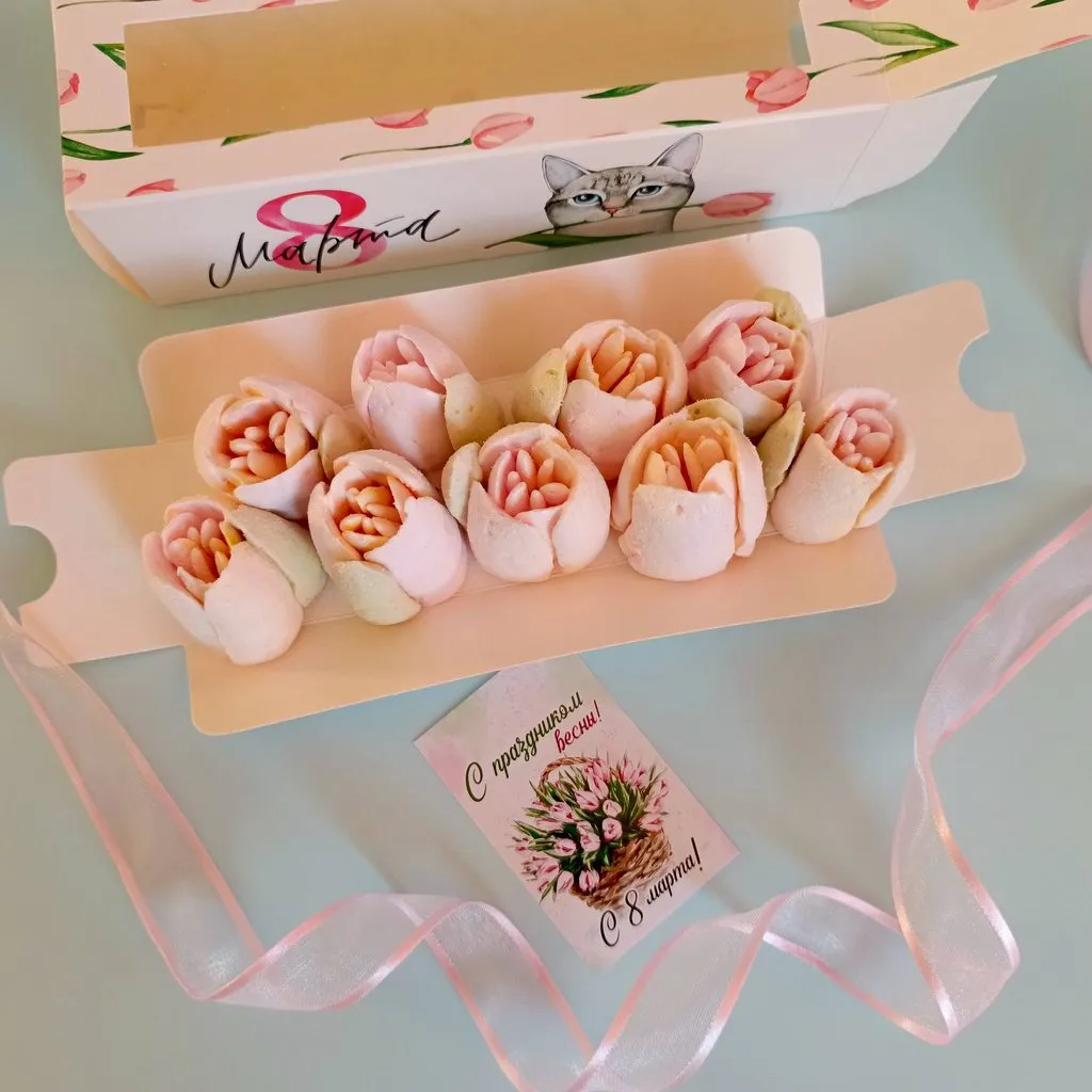 Зефирные букеты и композиции