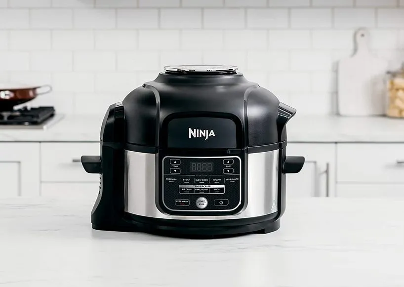 Скороварка и фритюрница Ninja Foodi Nine-in-One (9 в 1) с подставкой для гриля