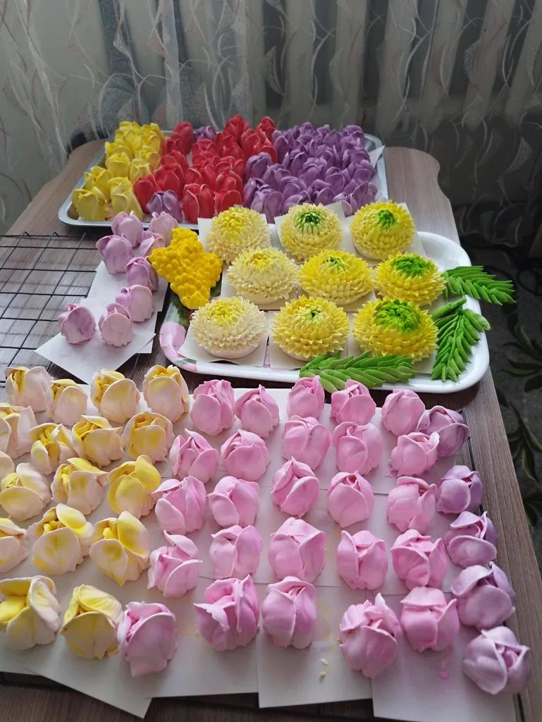 Зефирные букеты и композиции